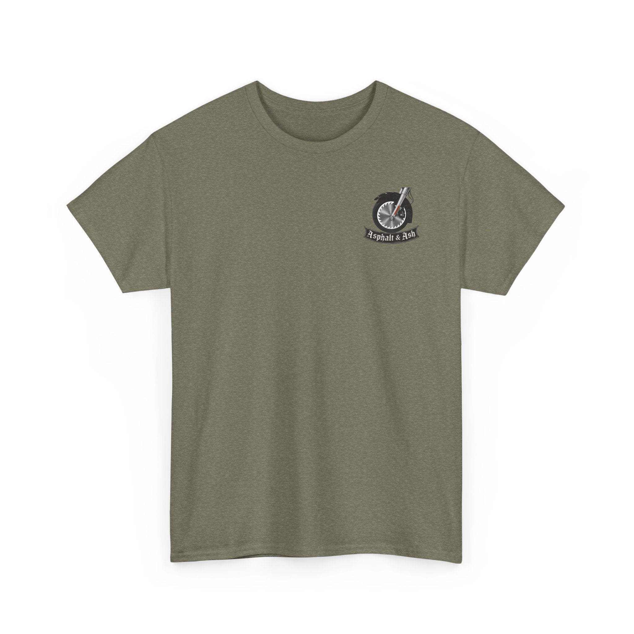 T-Shirt — "What a Ride" Motorcycle Life Journey Graphic Tee