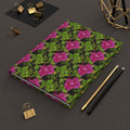 Floral Pink Rose Hardcover Journal — Gardeners' Notebook & Gift