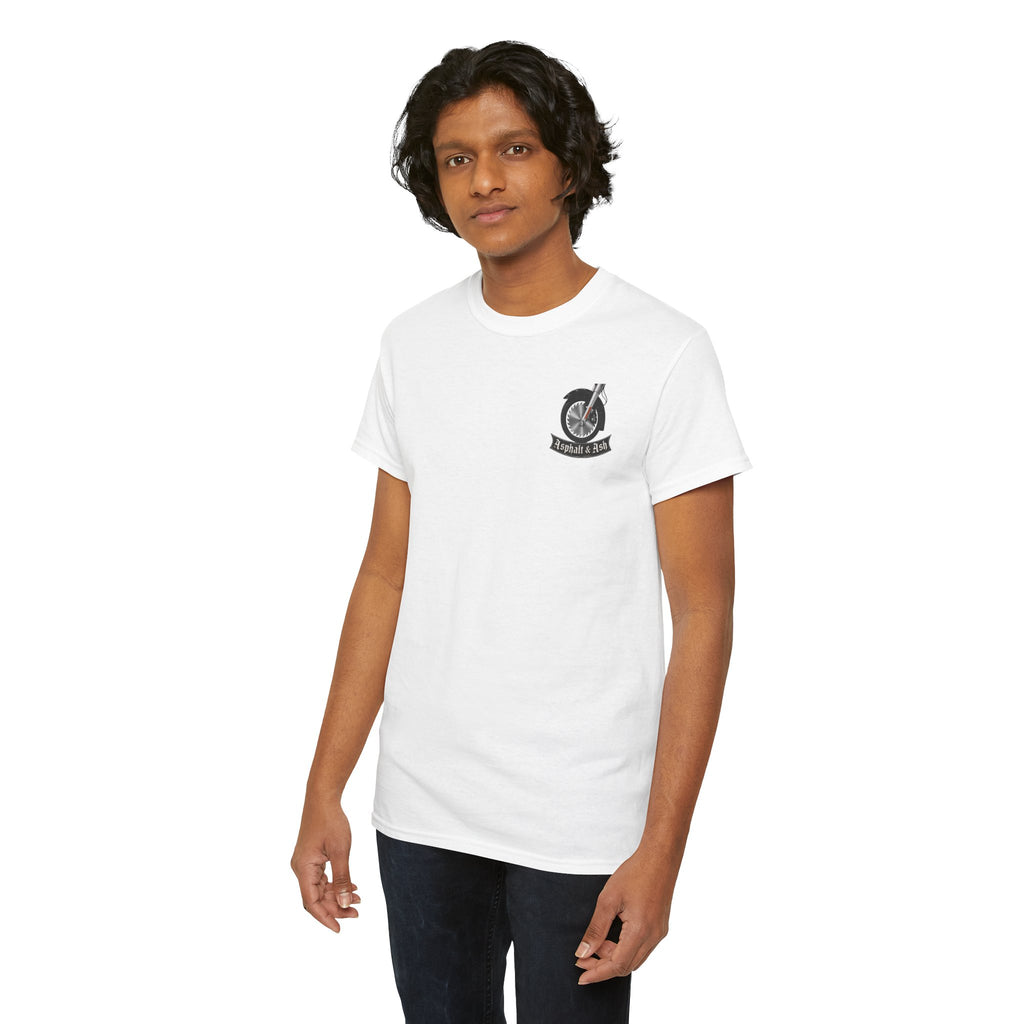 T-Shirt — "What a Ride" Motorcycle Life Journey Graphic Tee