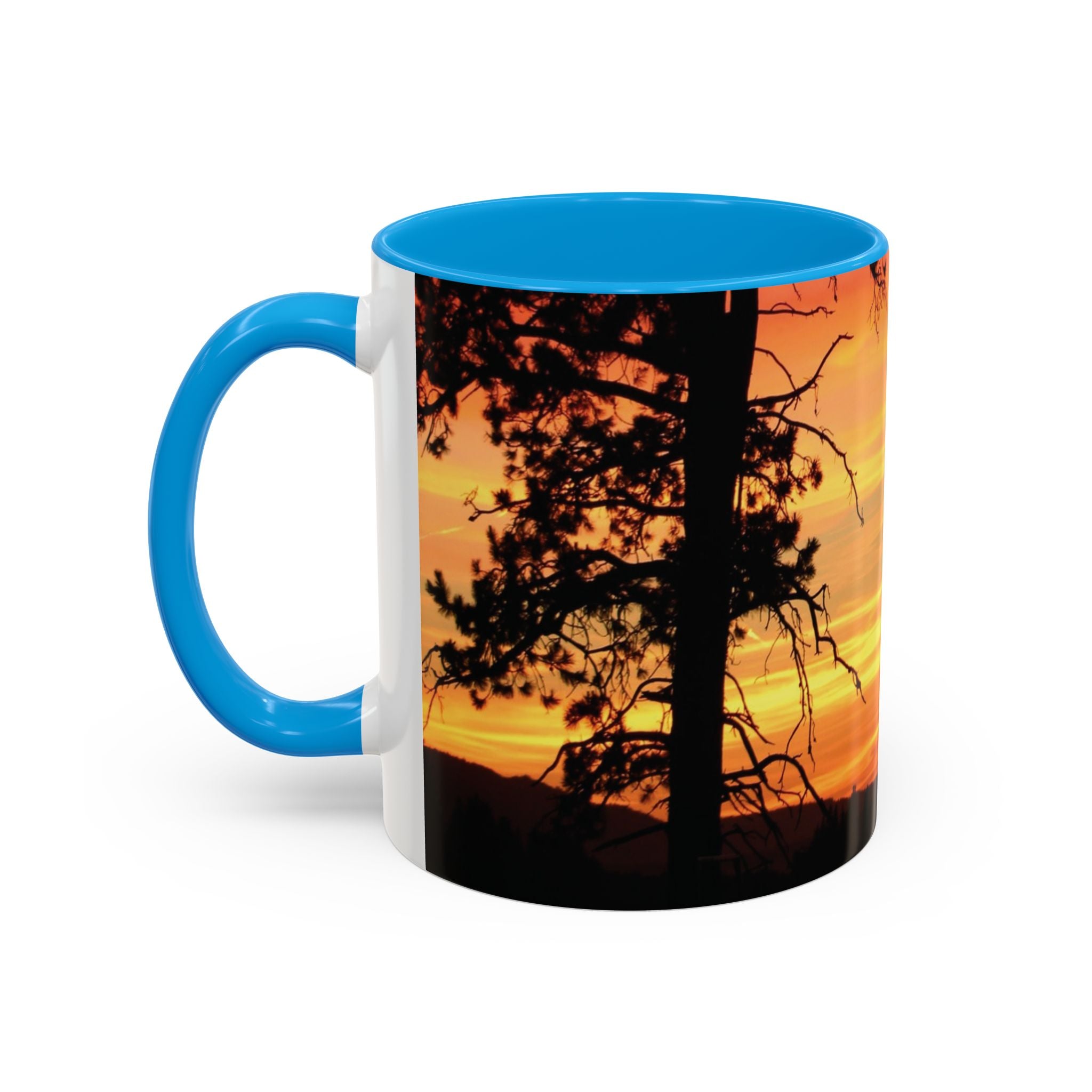 Progress Over Perfection Sunset Mug — Rural NE Oregon Motivational Coffee Cup (11oz/15oz)
