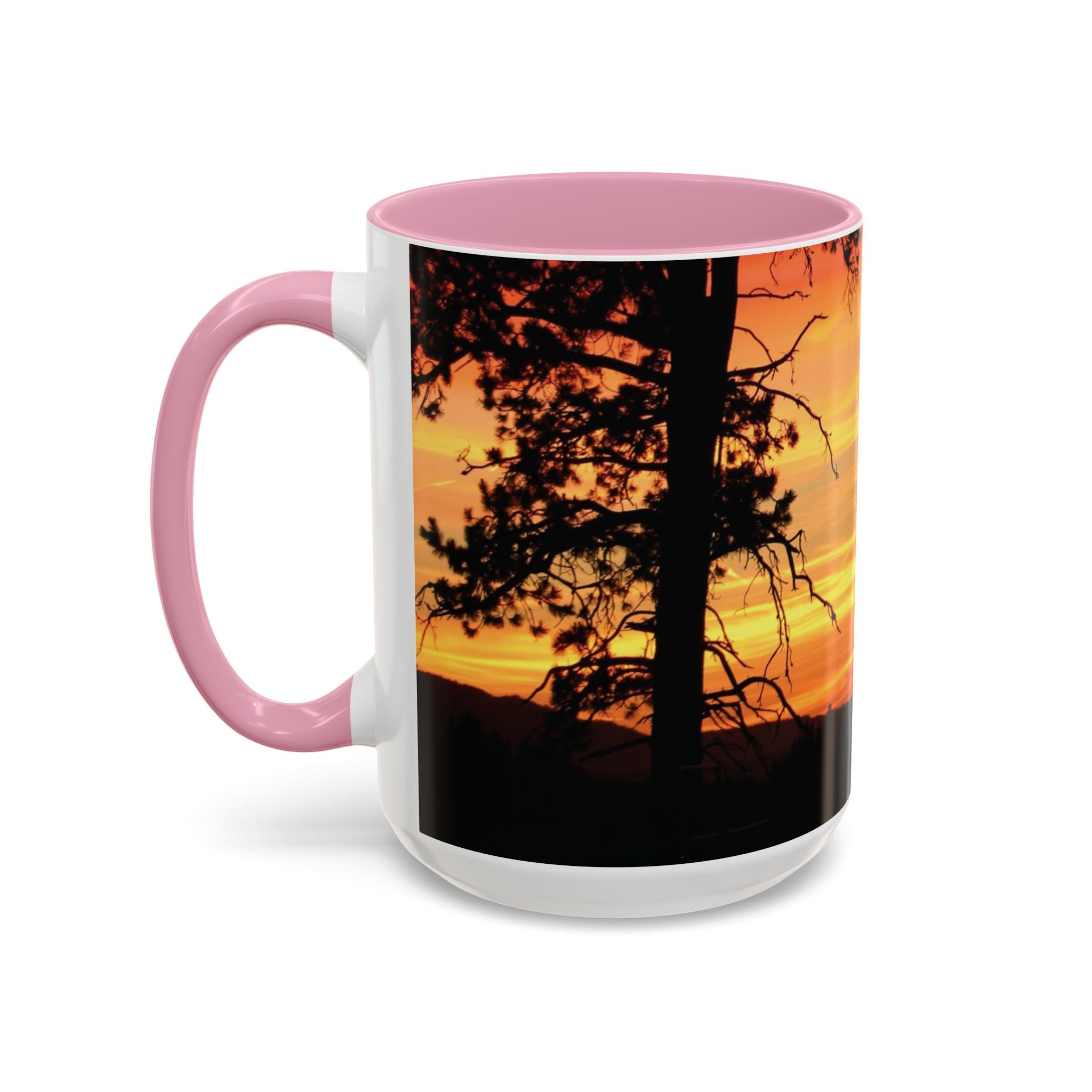Progress Over Perfection Sunset Mug — Rural NE Oregon Motivational Coffee Cup (11oz/15oz)