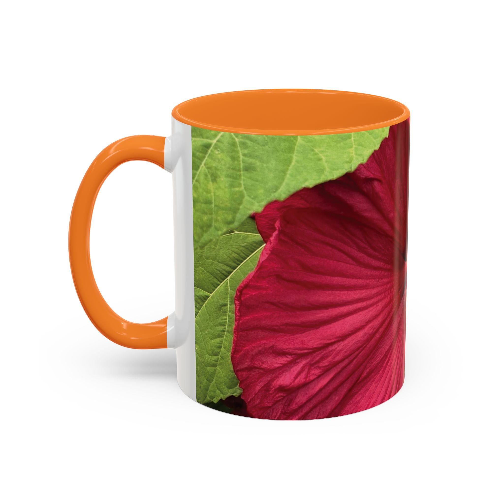 Less Hustle More Coffee Hibiscus Floral Mug (11oz & 15oz)