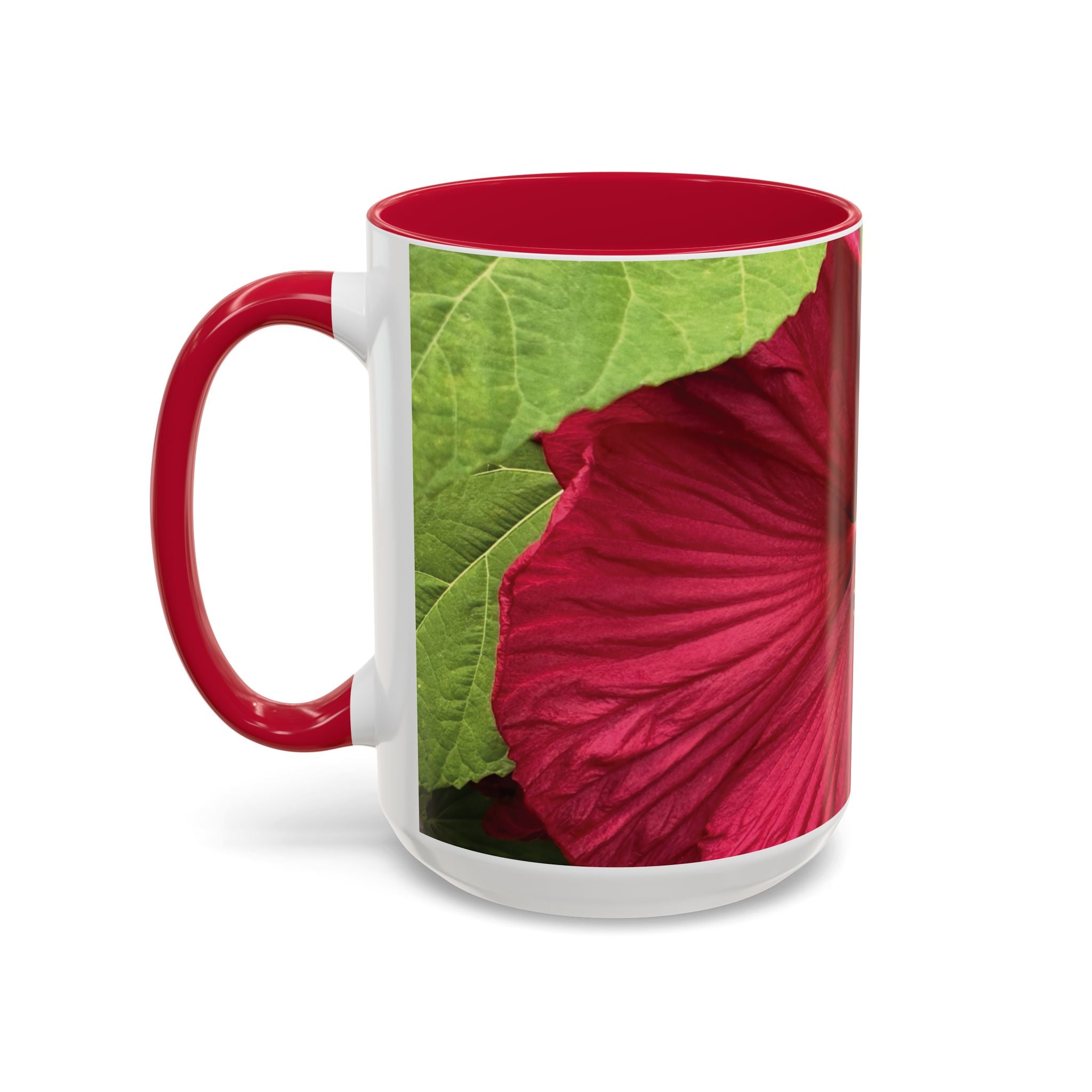 Less Hustle More Coffee Hibiscus Floral Mug (11oz & 15oz)