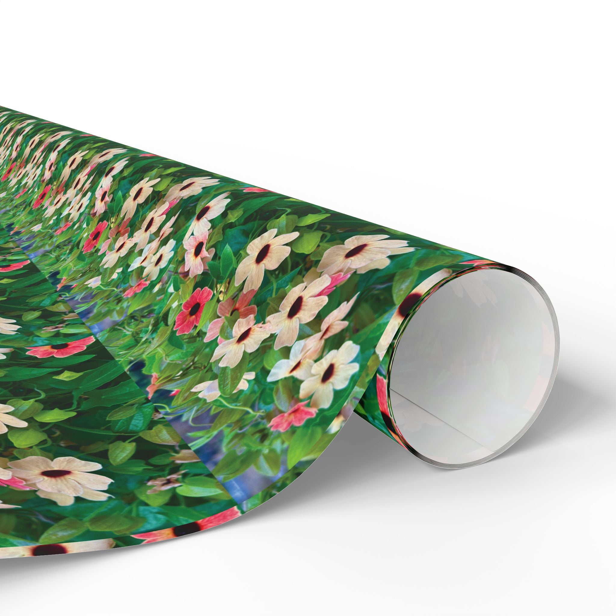Wrapping Paper — Black Eyed Susan Vine African Sunset Gift Wrap Roll