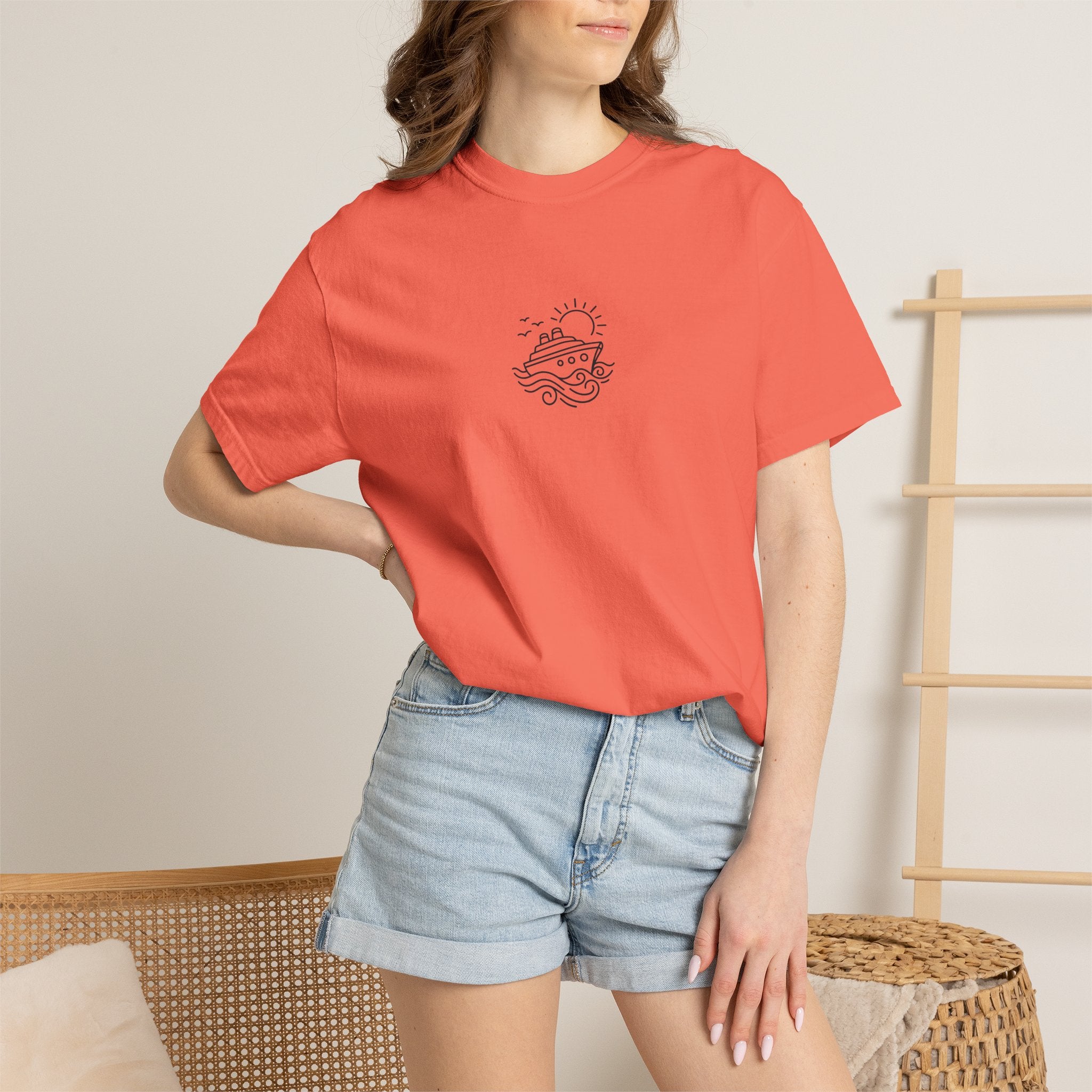 Garment-Dyed Unisex T-Shirt — Women's Tee
