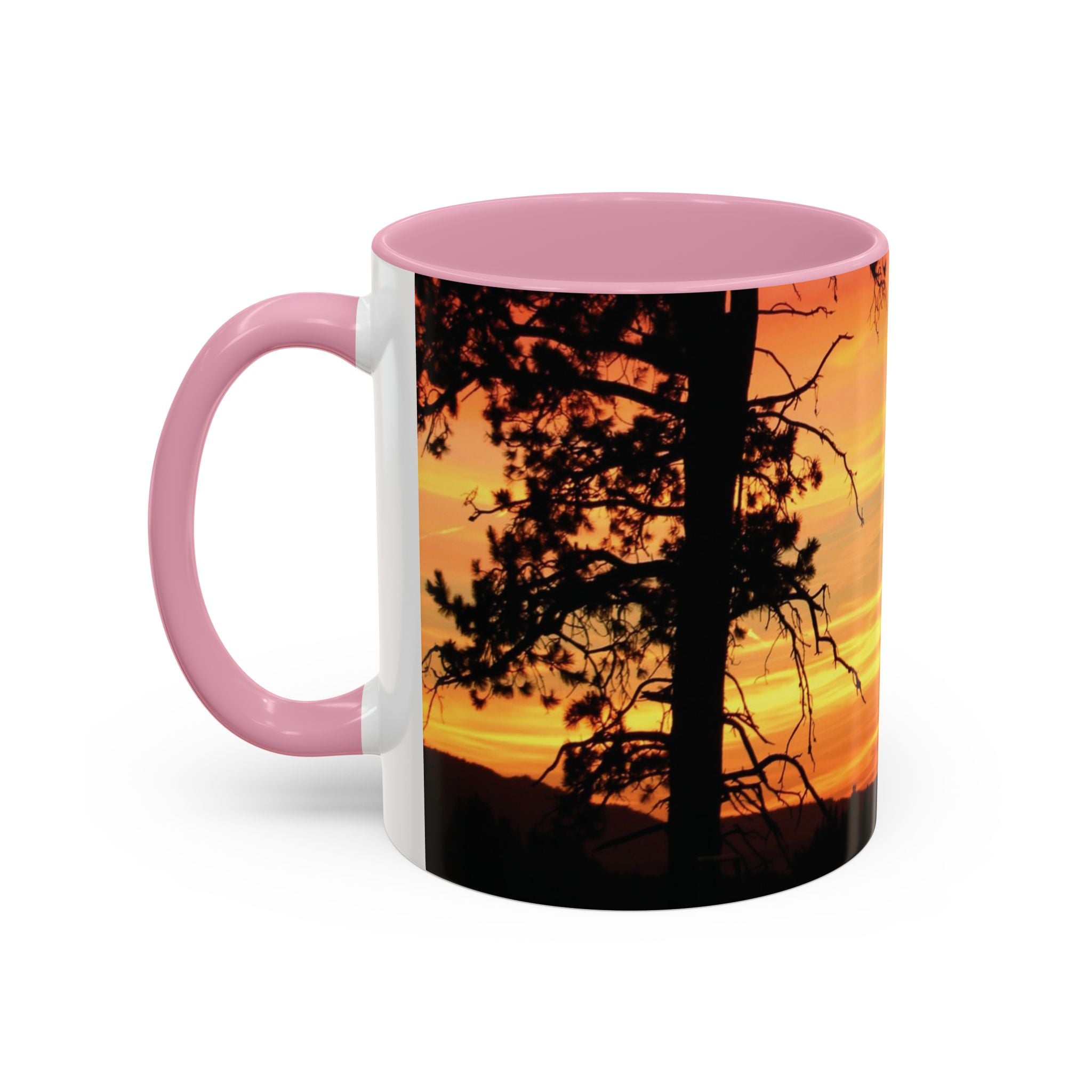 Progress Over Perfection Sunset Mug — Rural NE Oregon Motivational Coffee Cup (11oz/15oz)