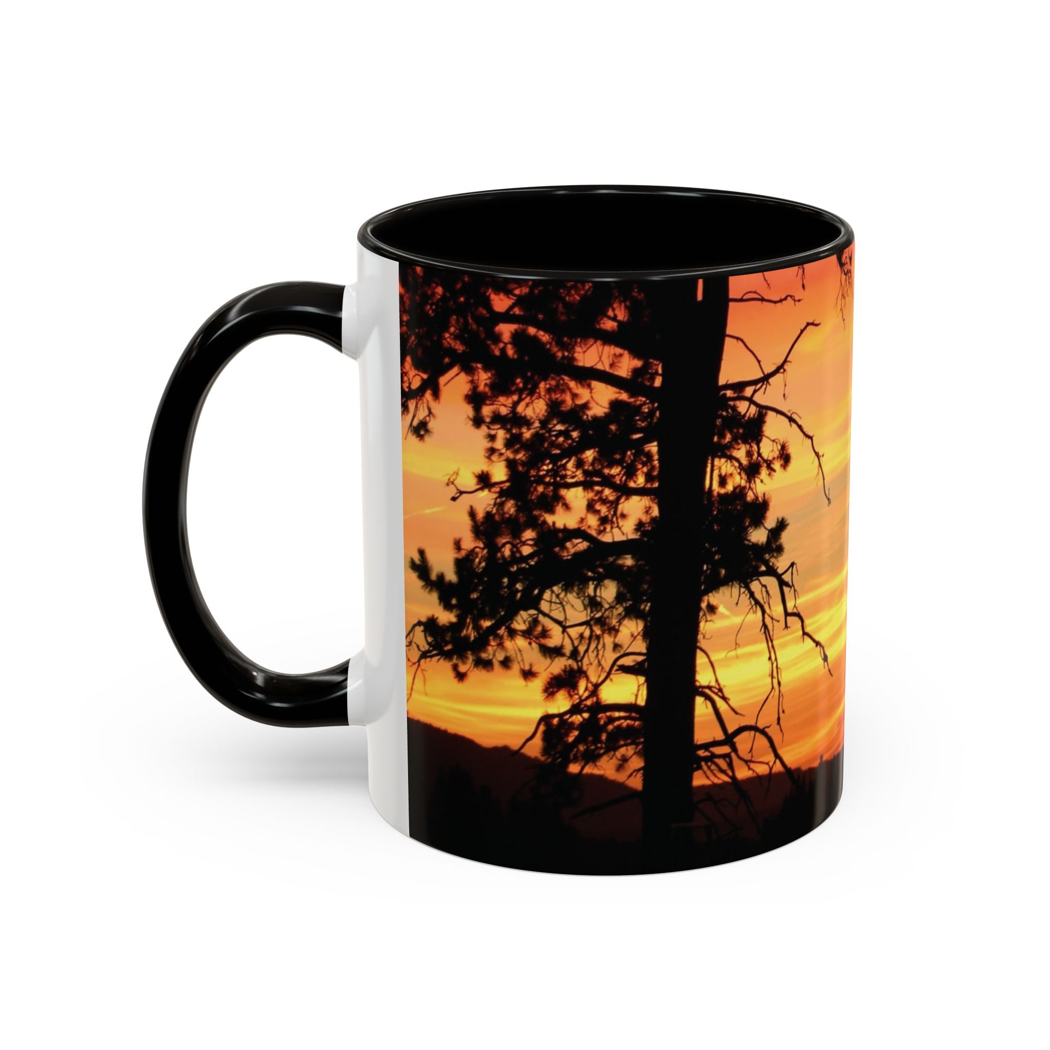 Progress Over Perfection Sunset Mug — Rural NE Oregon Motivational Coffee Cup (11oz/15oz)