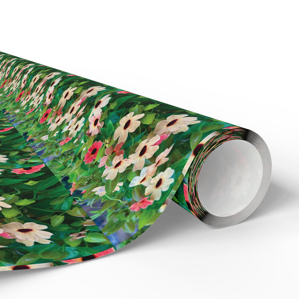 Wrapping Paper — Black Eyed Susan Vine African Sunset Gift Wrap Roll