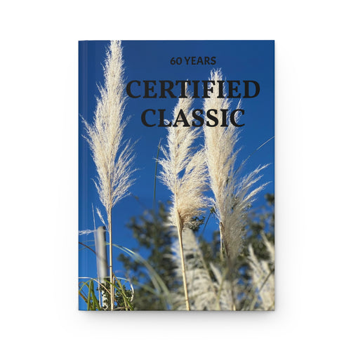 60th Birthday Hardcover Journal — "Certified Classic: Cruisin' My Way into 60" Keepsake (Personalizable)