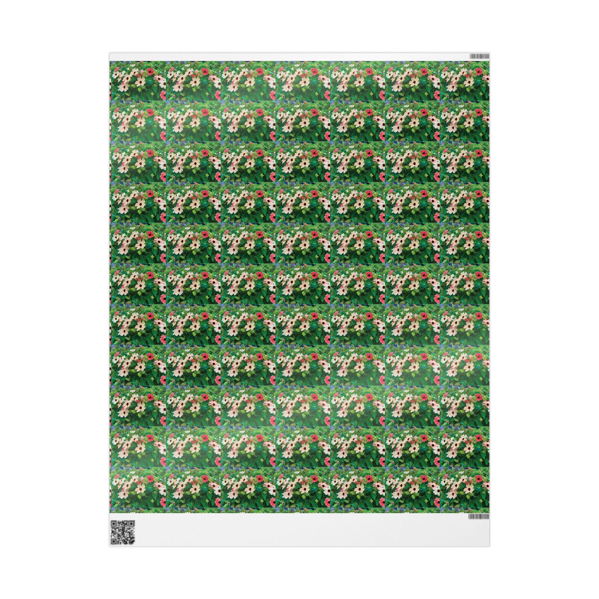 Wrapping Paper — Black Eyed Susan Vine African Sunset Gift Wrap Roll