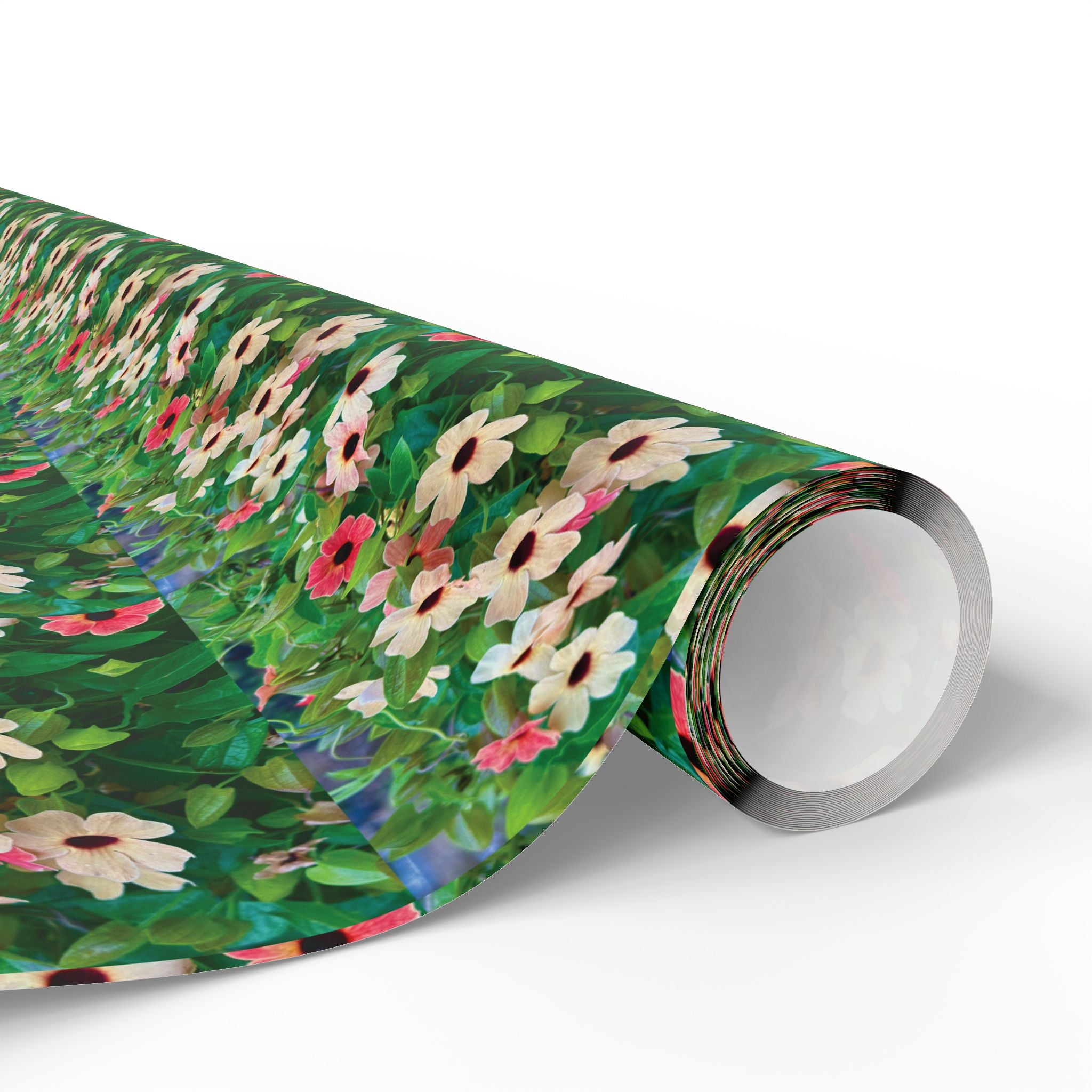 Wrapping Paper — Black Eyed Susan Vine African Sunset Gift Wrap Roll